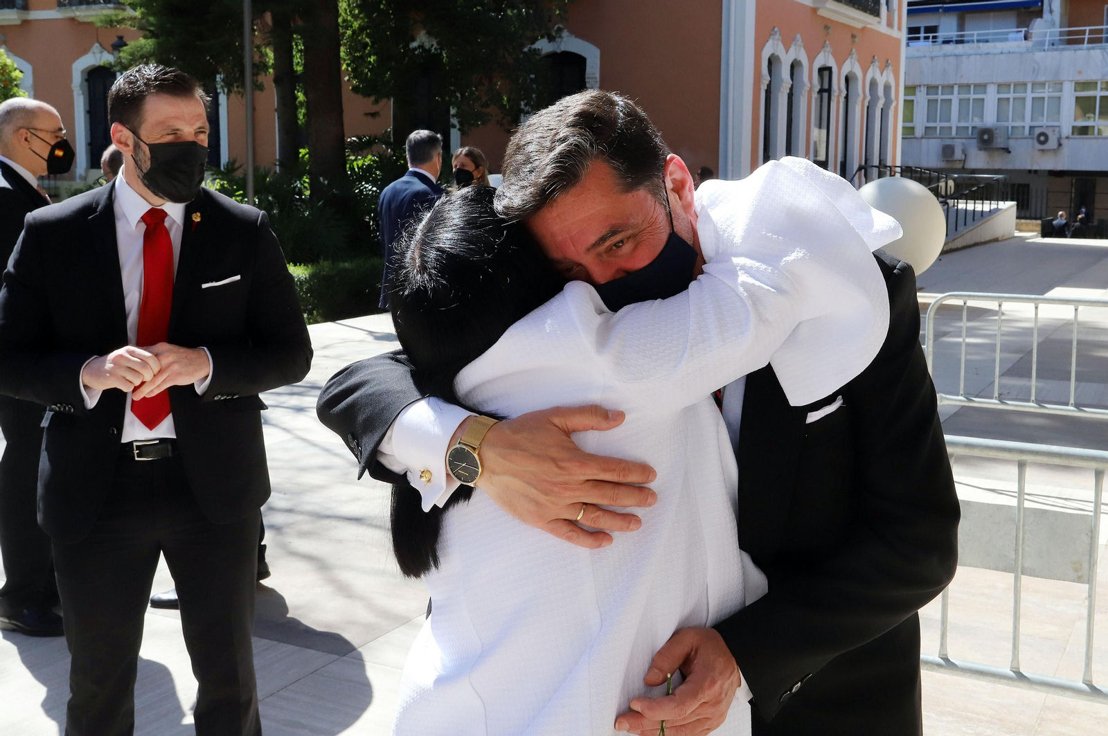 Imágenes del Pregón de la Semana Santa de Huelva 2021 de Eduardo Sugrañes