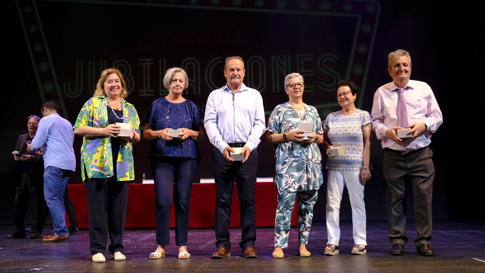 Imágenes del acto de jubilación de los profesionales del Distrito Sanitario Almería