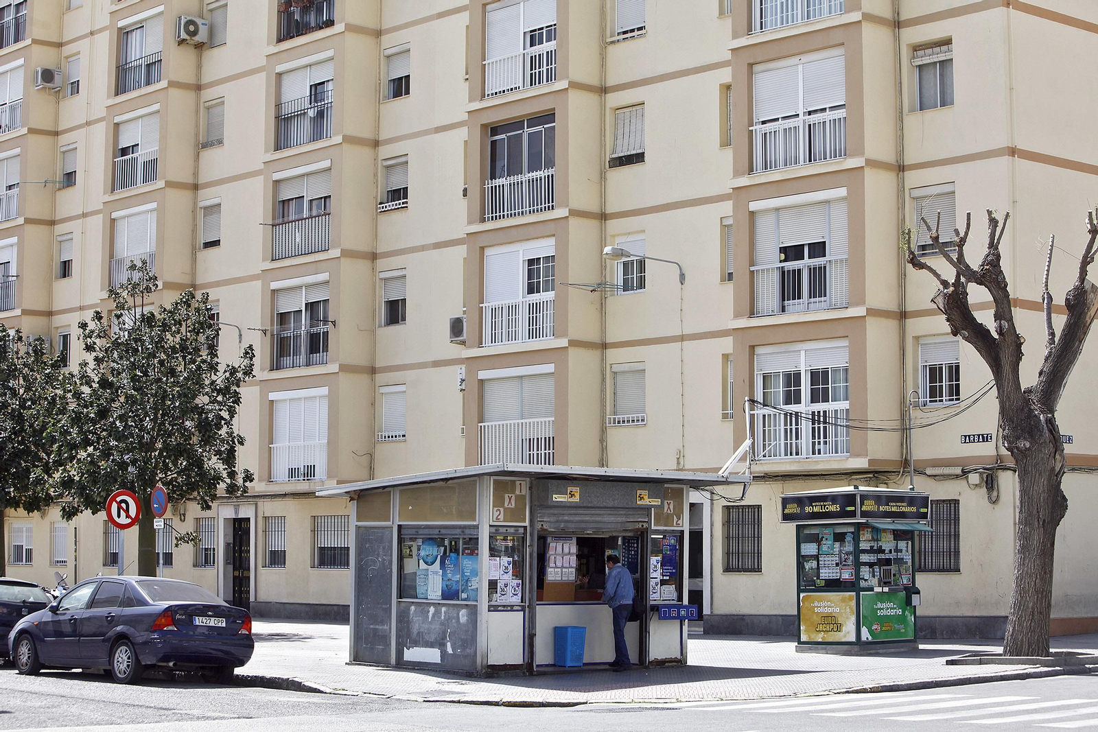 Efectos del temporal de levante en Cádiz