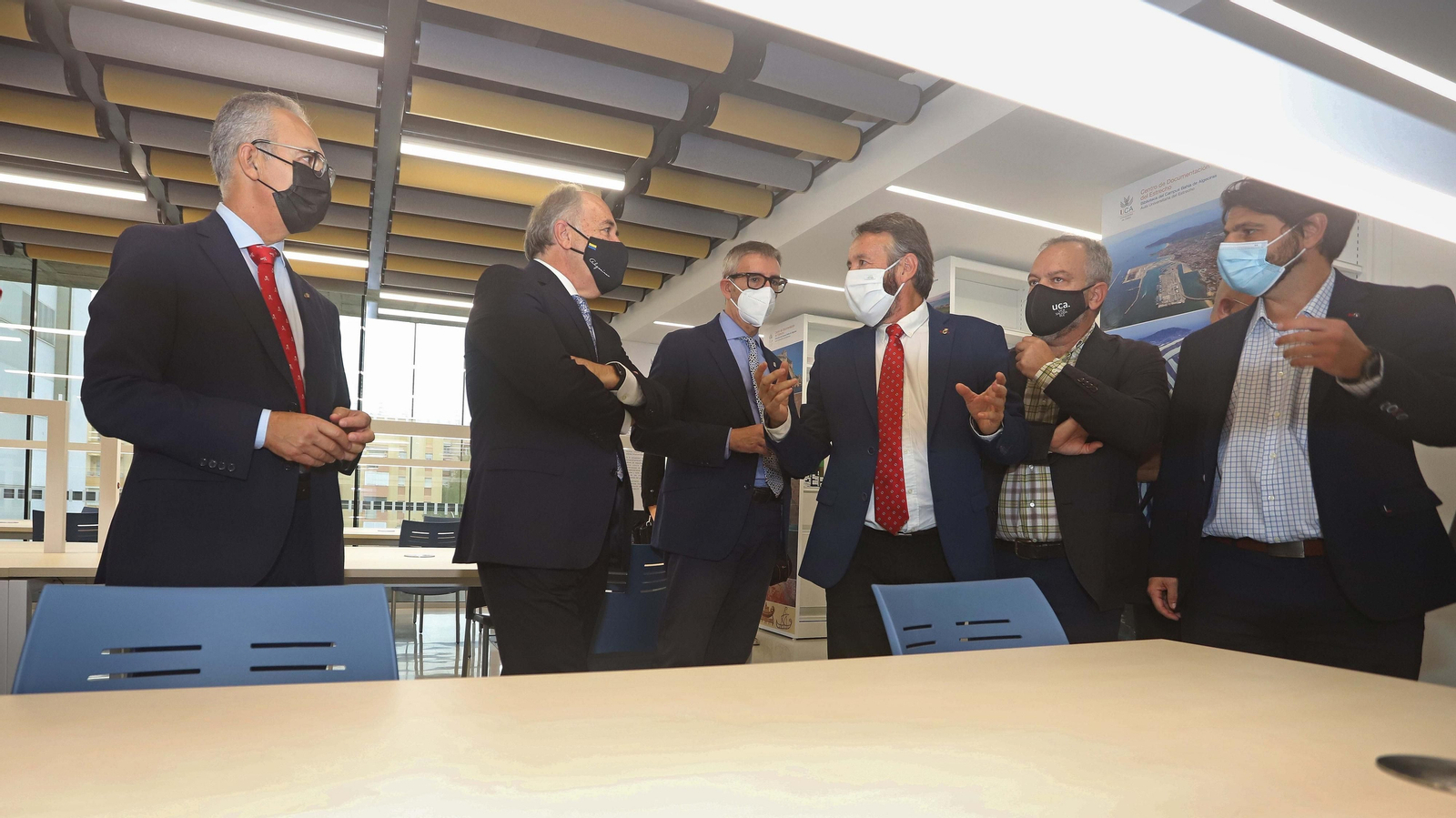 Fotos de la inauguración de la nueva Biblioteca del Campus Bahía de Algeciras
