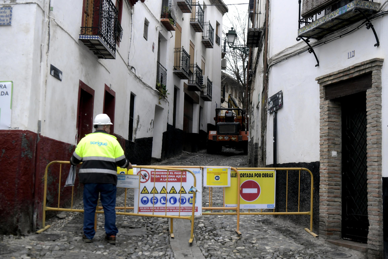 De la Cuesta Alhacaba a San Nicolás, obras en imágenes