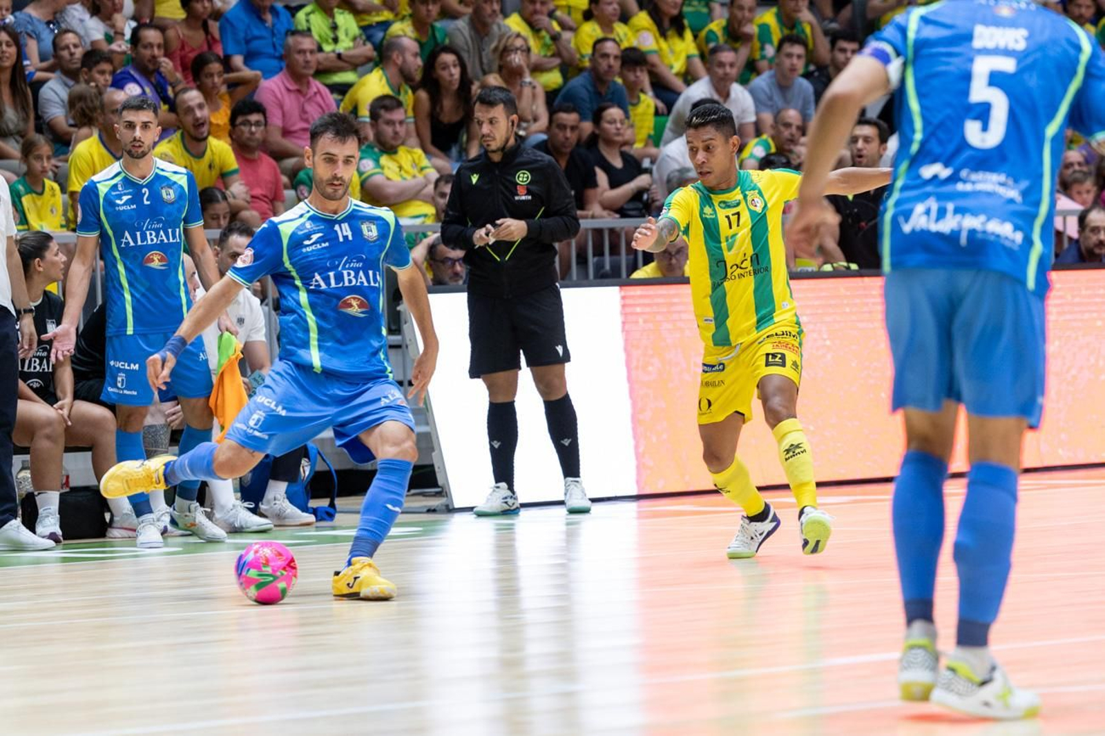 El clásico entre Jaén Paraíso Interior FS y Viña Albali Valdepeñas