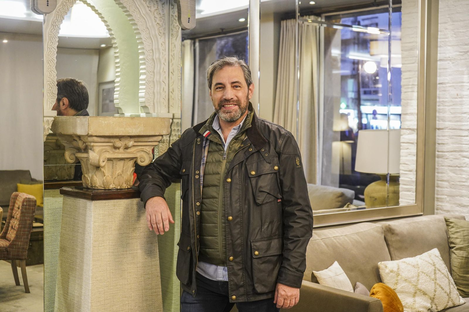 Sergio Castro Juárez, presidente de la Asociación EG Empresarios de Granada.