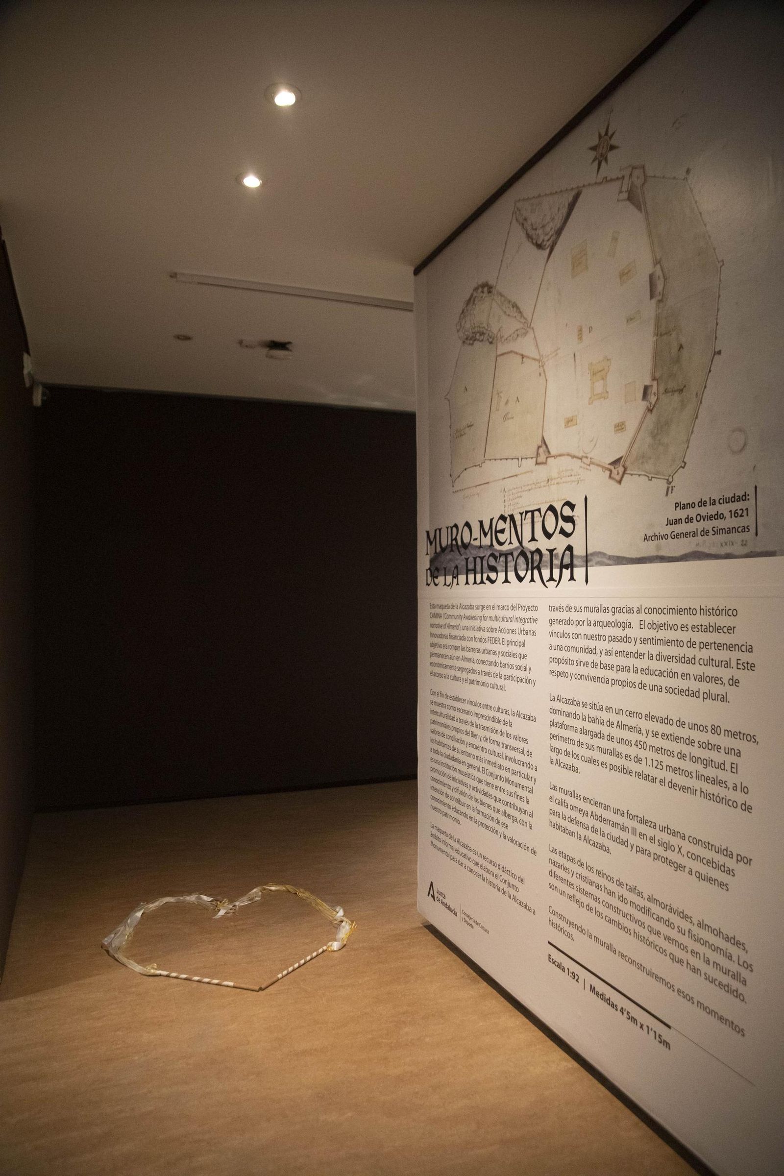 Presentación de la maqueta de la Alcazaba de Almería, en imágenes