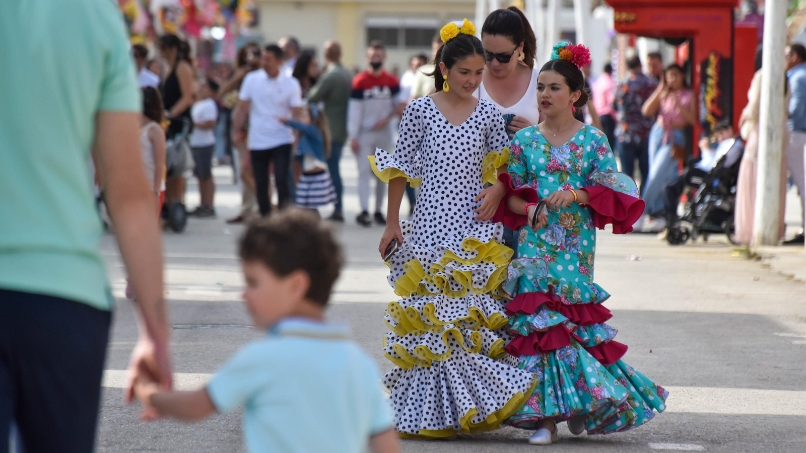 Fotos del viernes en la Feria de Los Barrios