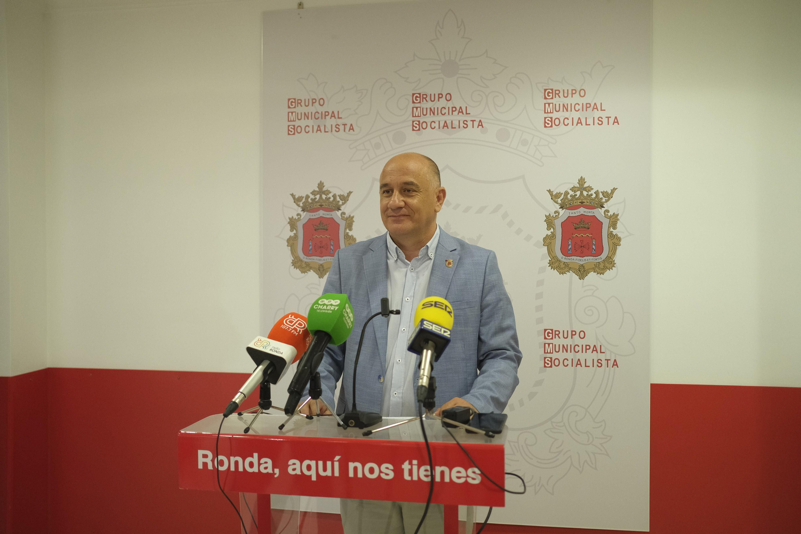 Francisco Cañestro, portavoz del PSOE.
