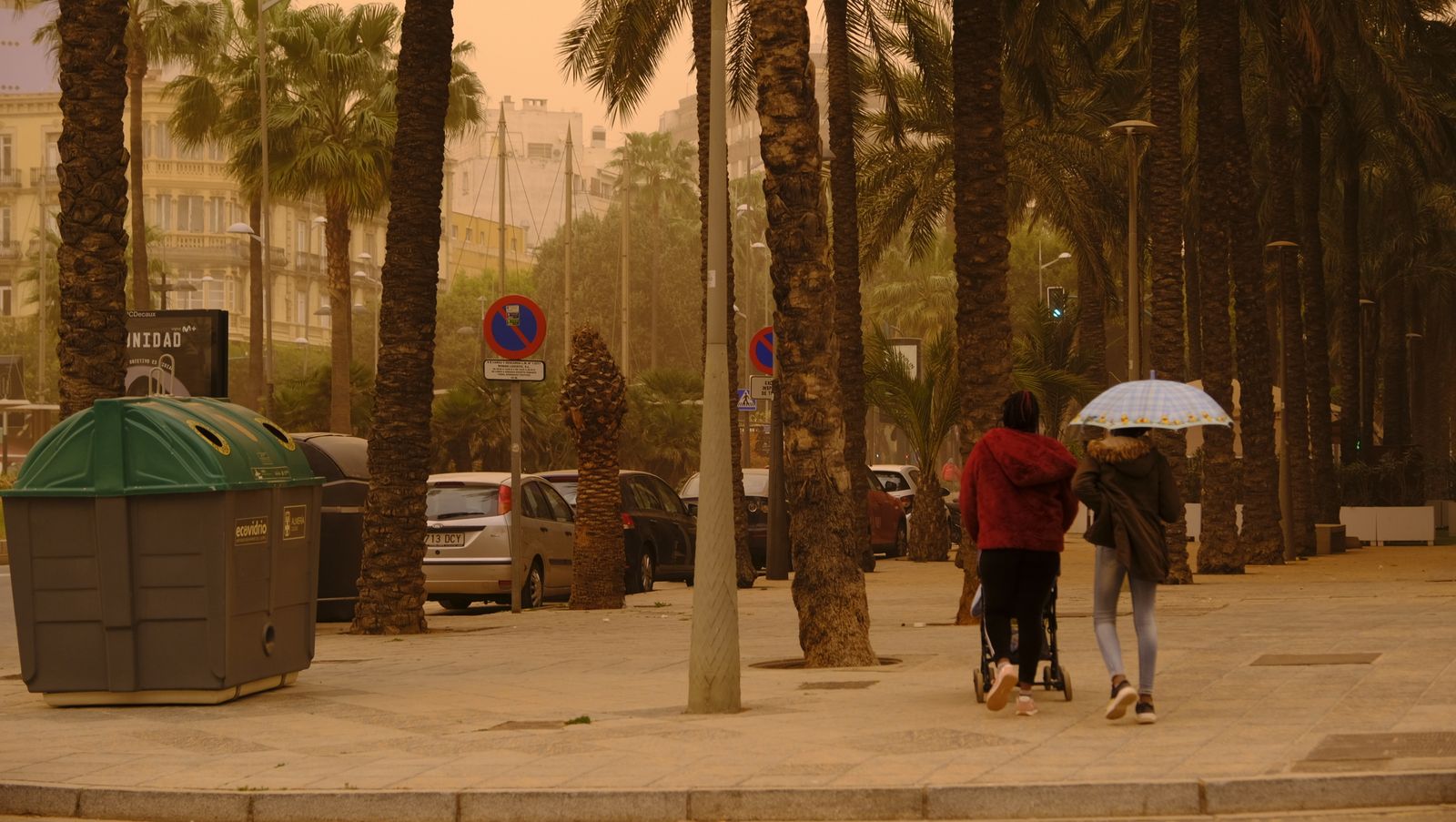 Fotogalería de la tormenta de arena y polvo en Almería