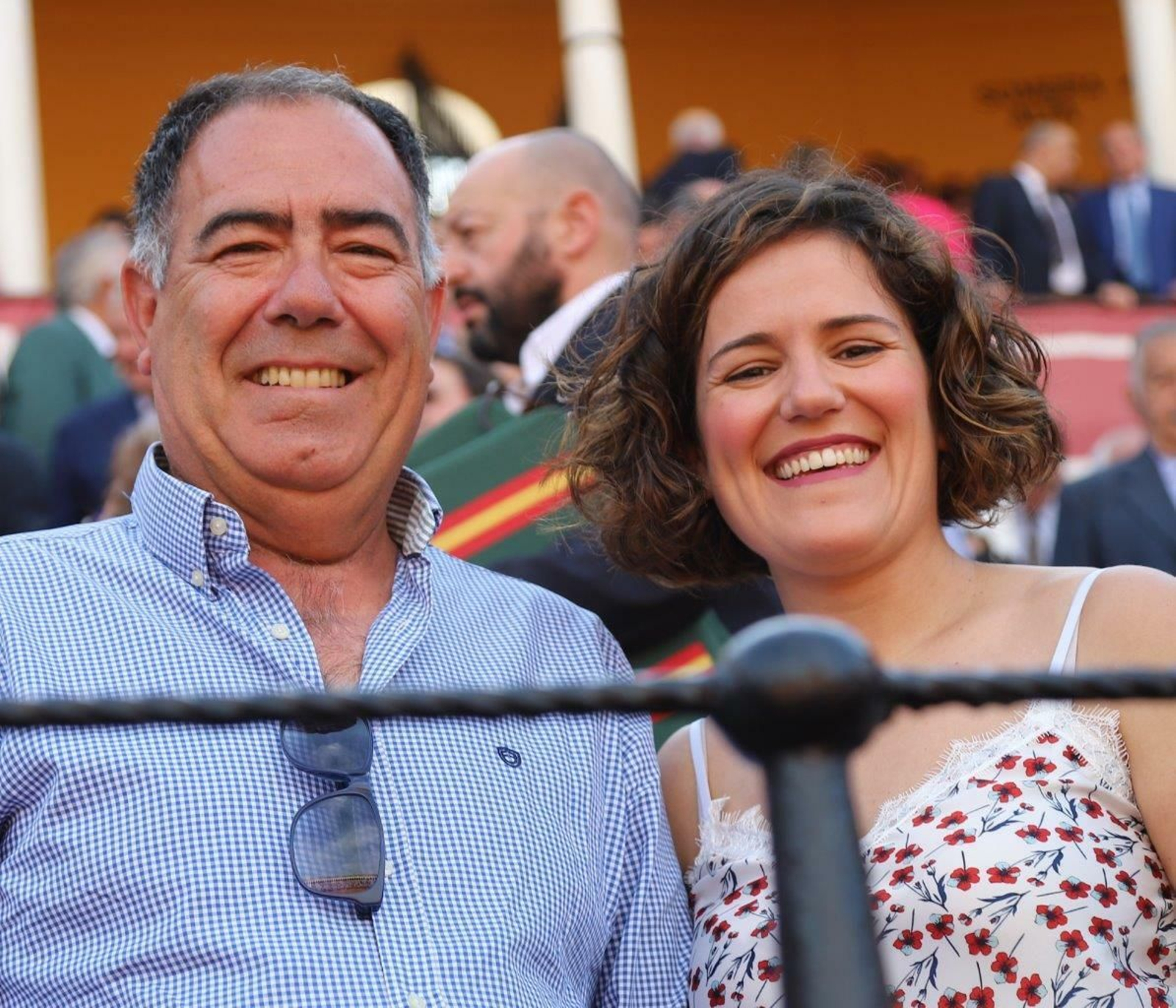 Antonio Prieto y su hija Rebeca