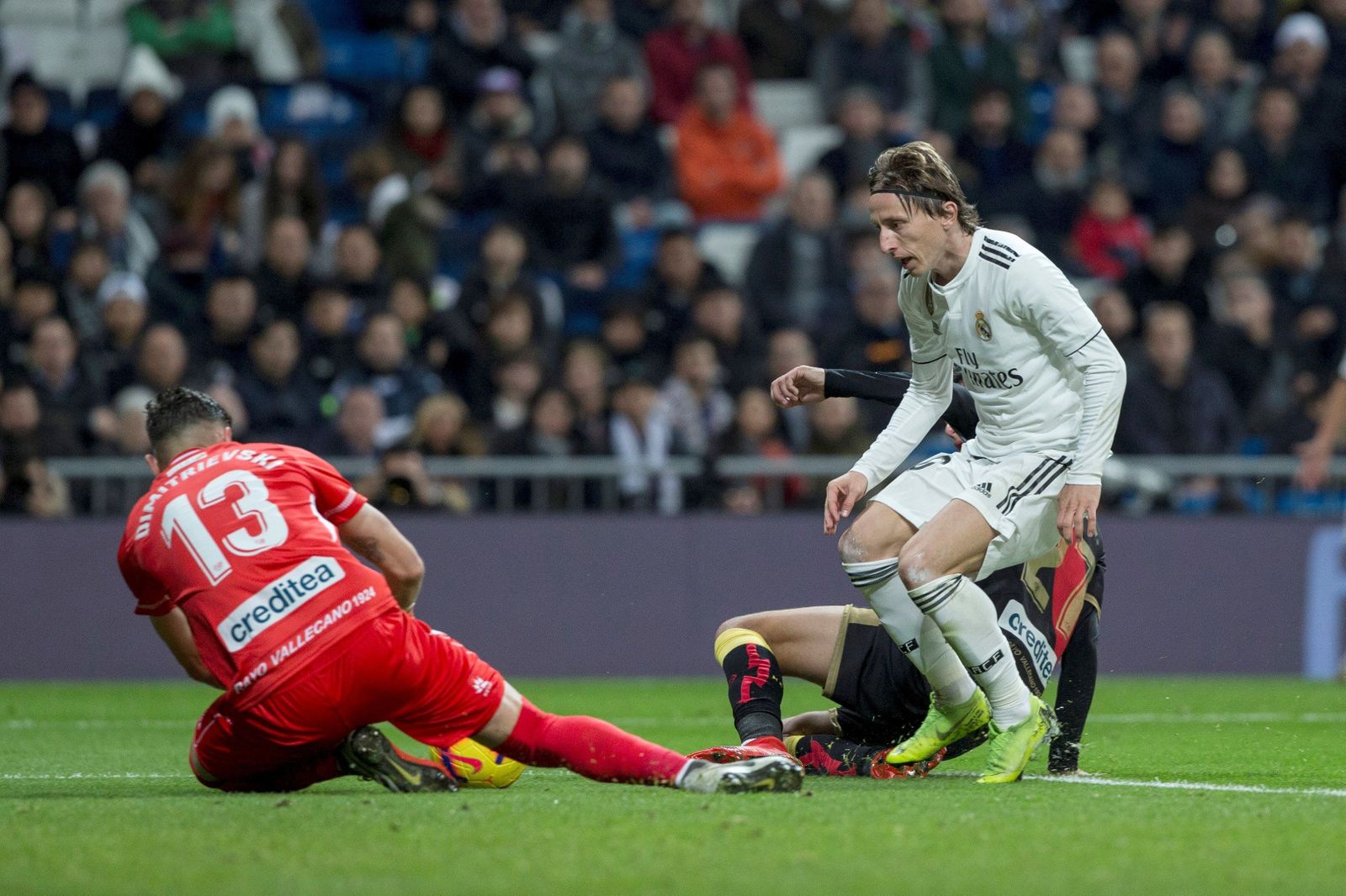 El Real Madrid-Rayo Vallecano, en imágenes