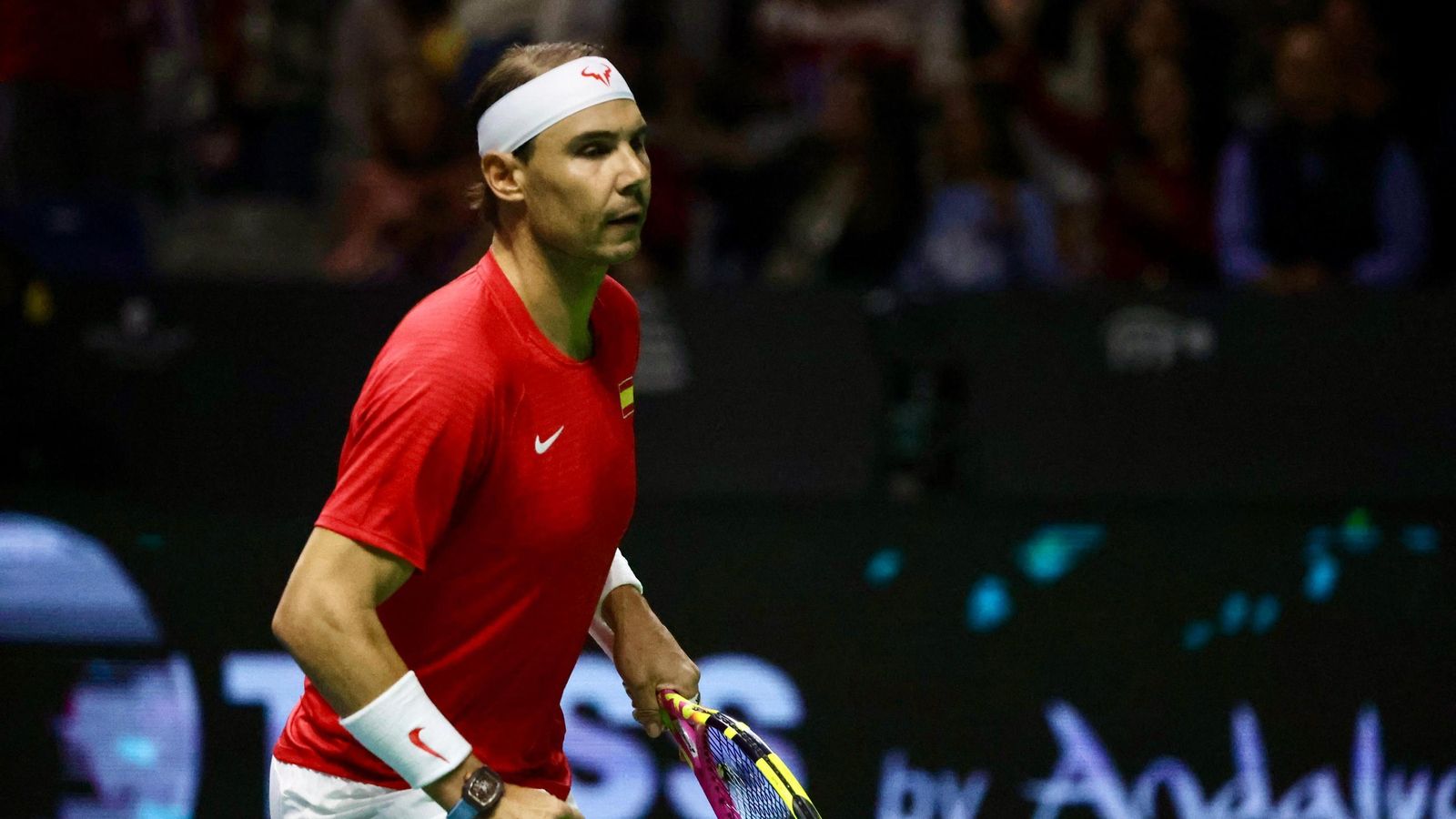 Las fotos del Rafa Nadal-Van de Zandschulp de la Copa Davis en Málaga