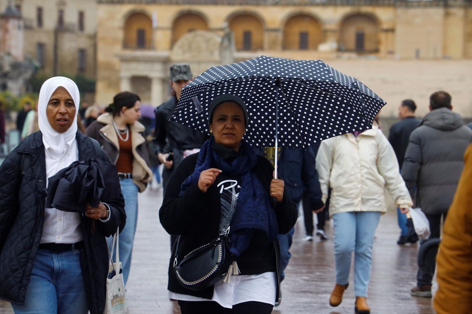 La borrasca Éowyn no consigue deslucir el Mercado Andalusí, en imágenes