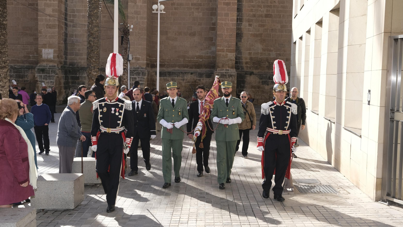 Imágenes de la celebración del Día del Pendón en Almería