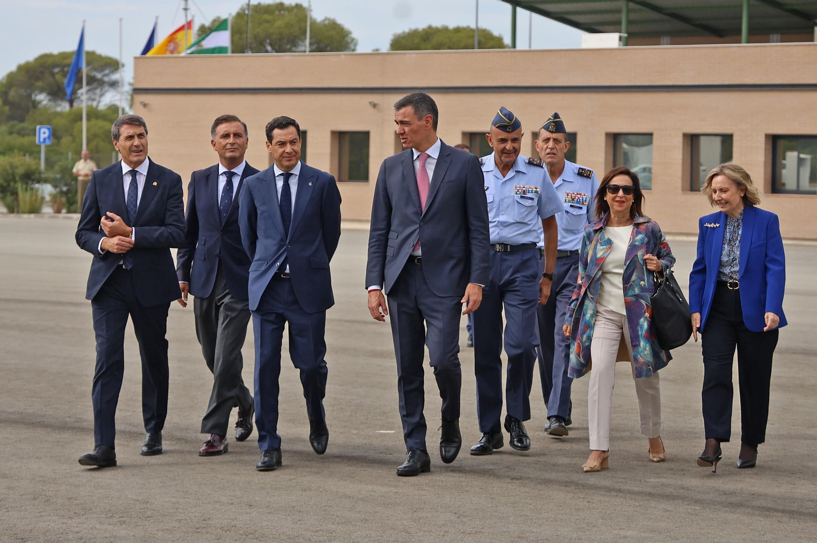 Imágenes de la inauguración del CEUS por Pedro Sánchez en Moguer