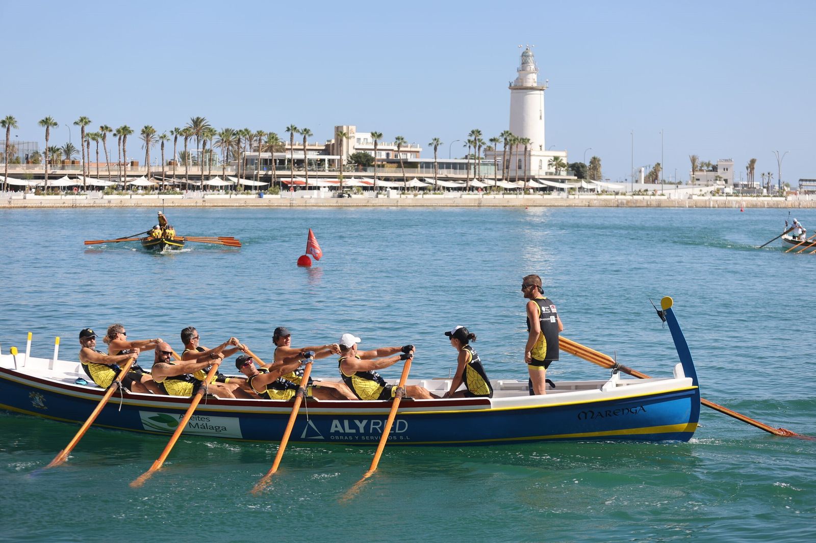 Las imágenes del 61º Gran Premio Ciudad de Málaga de jábegas