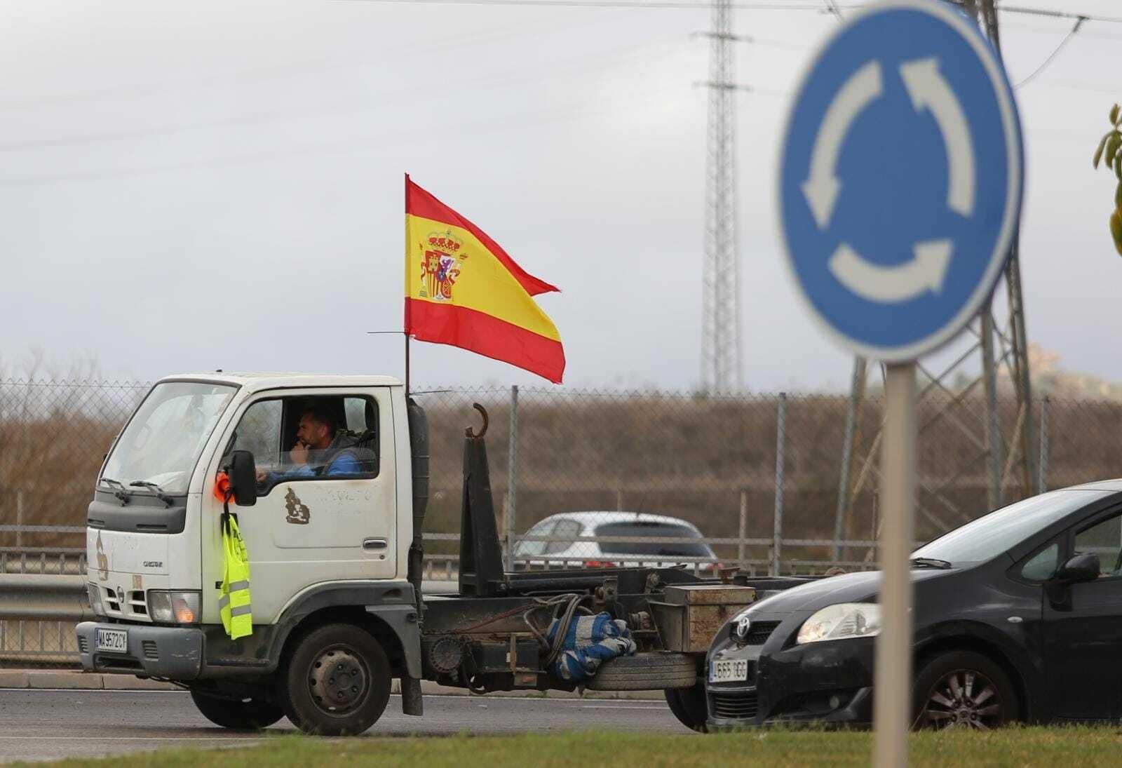 Paro de transportistas en Málaga: Una semana de protestas
