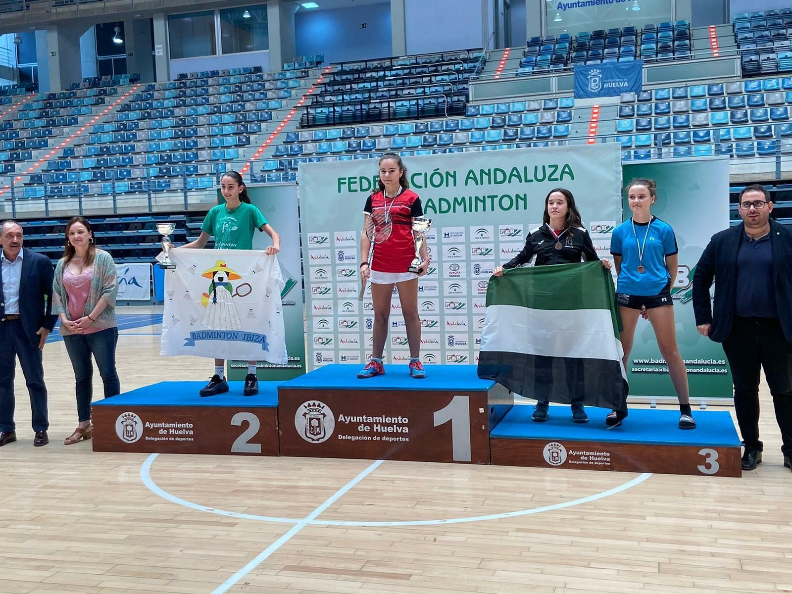 Cristina Teruel se proclamó campeona en individual.