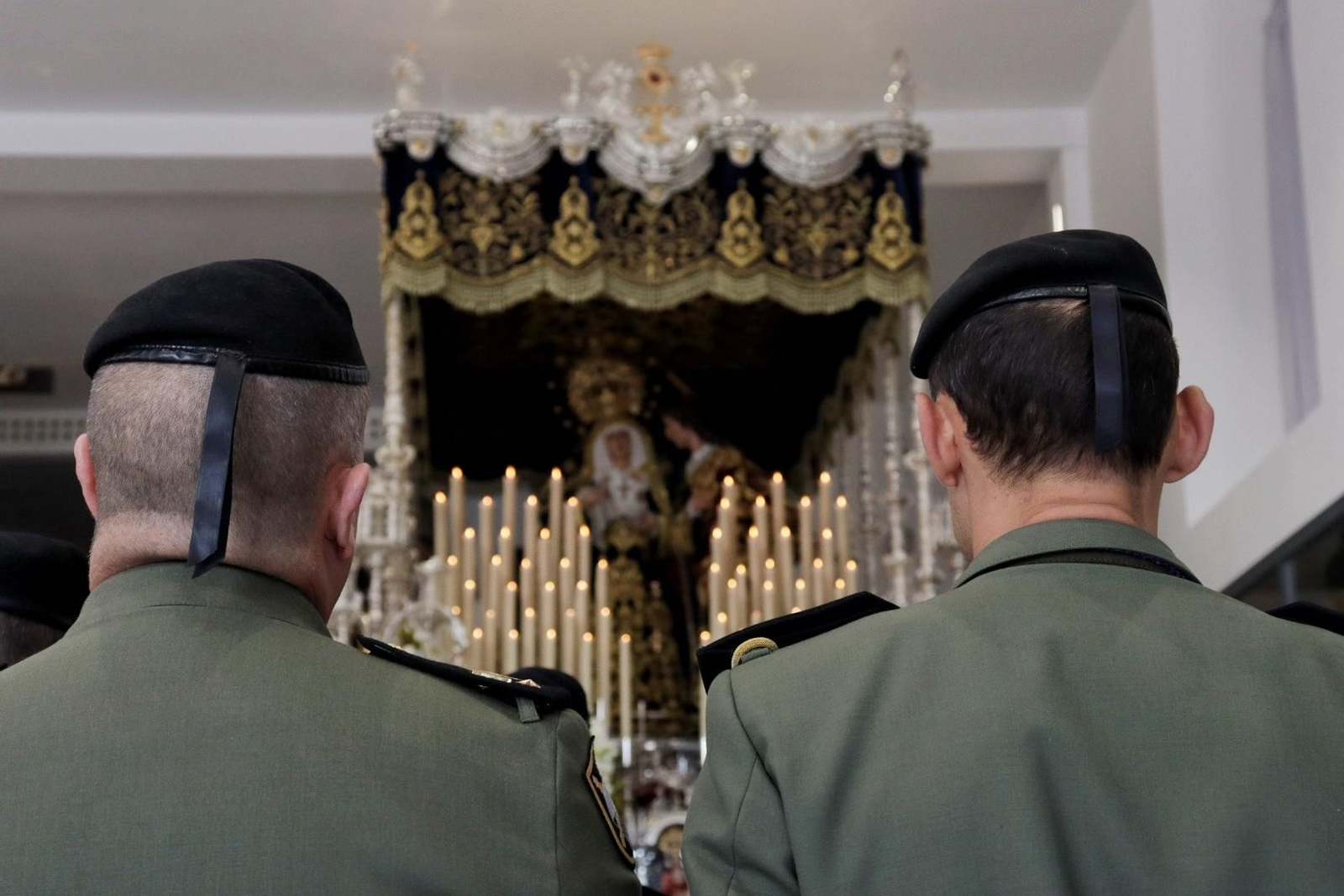 Las imágenes de Fusionadas en el Miércoles Santo en Málaga