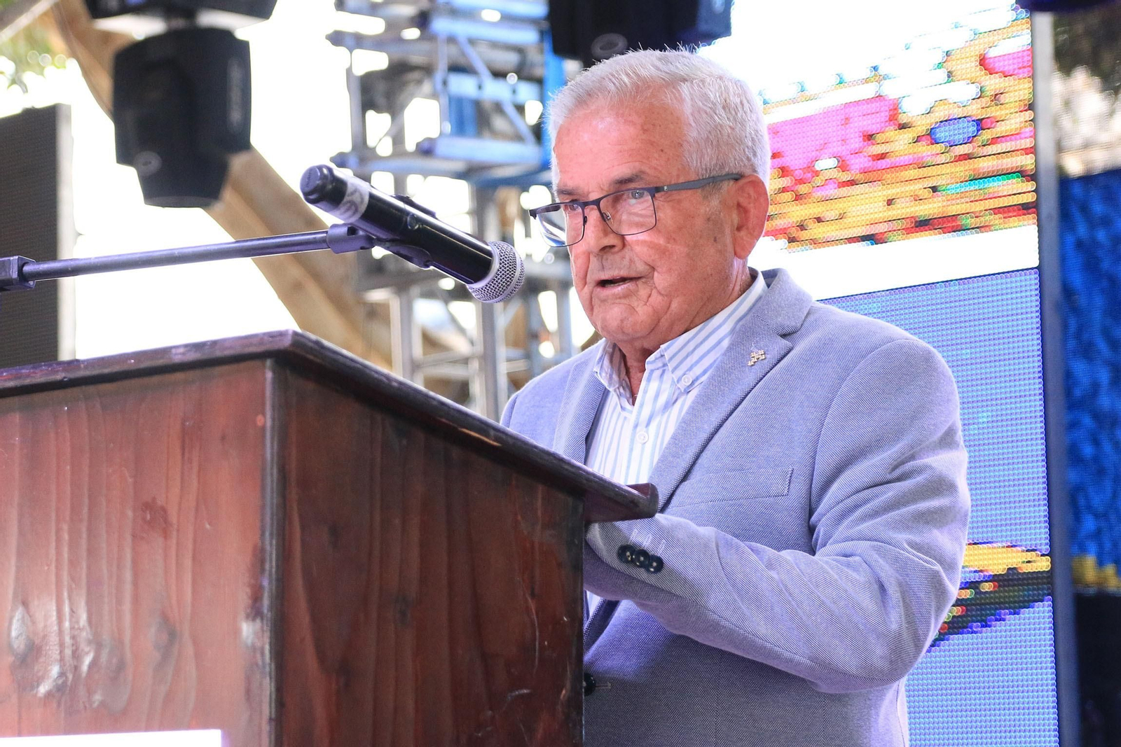 Pregón y coronación de reinas y damas de honor en las fiestas de Canjáyar