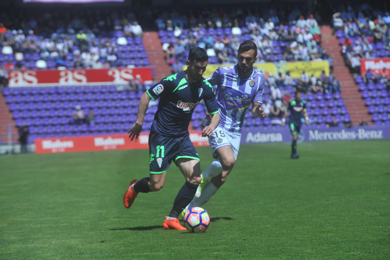 El Valladolid-Córdoba CF, en imágenes