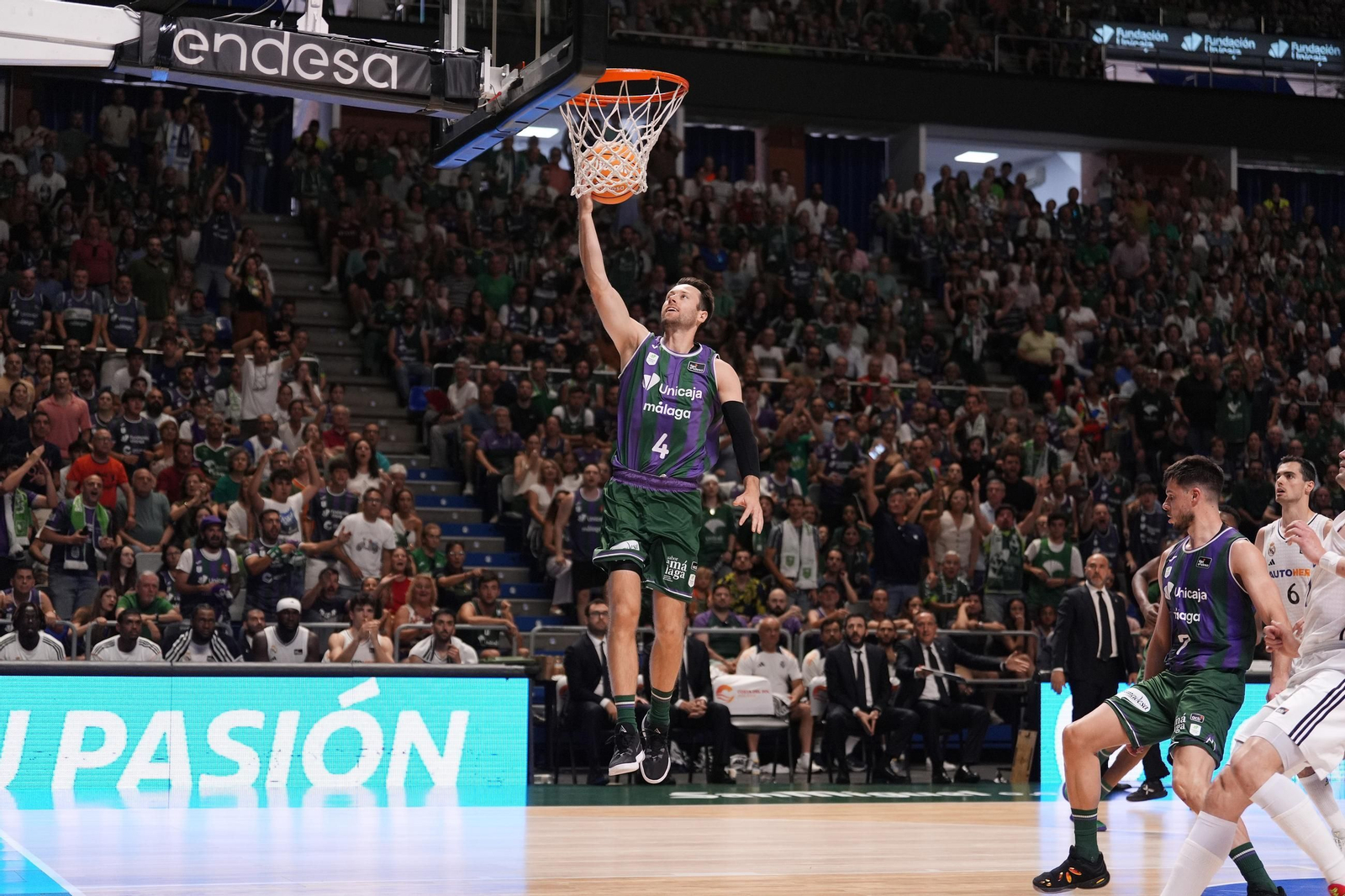El Unicaja-Real Madrid de semifinales de play off, en fotos
