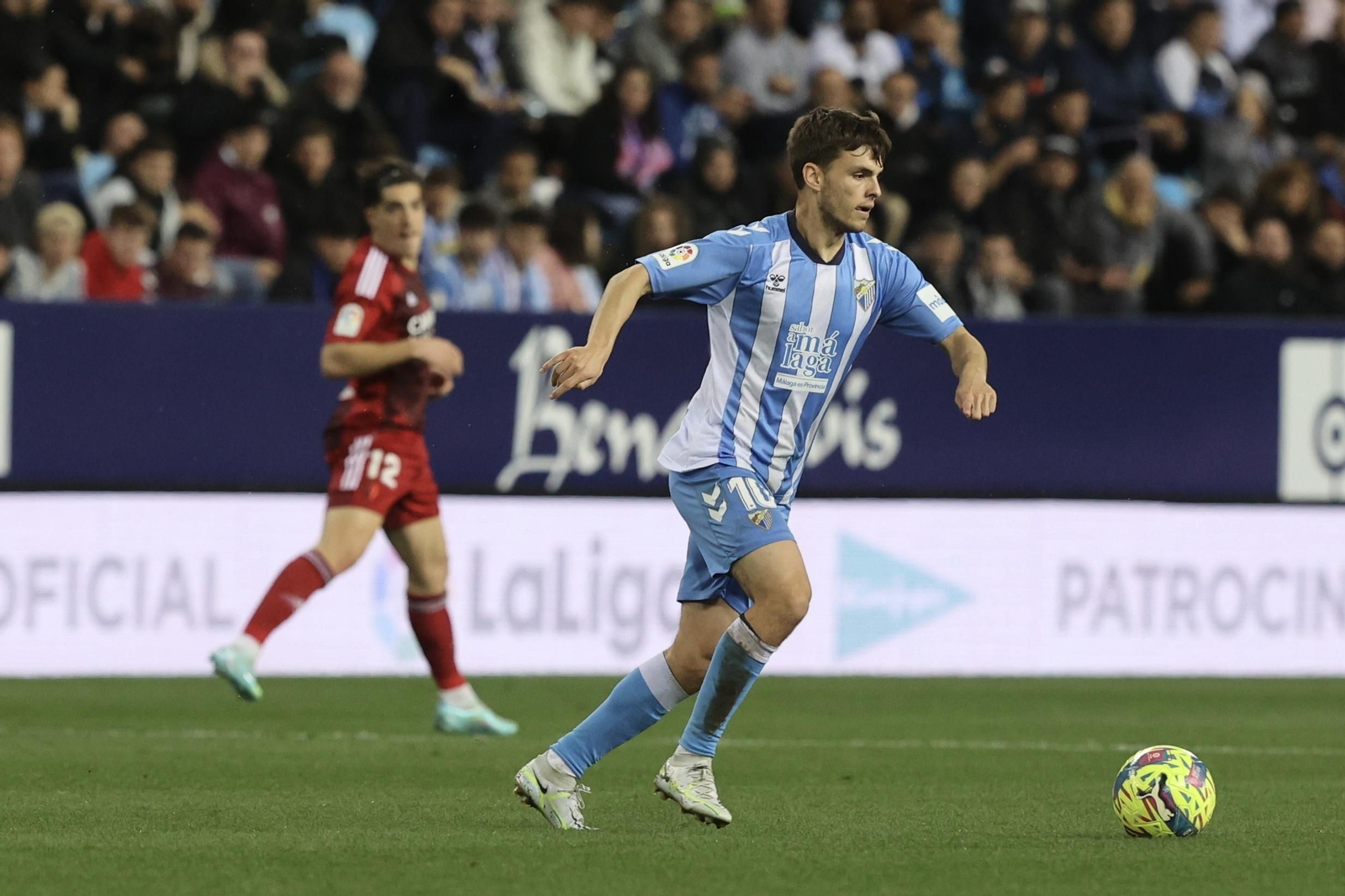 El Málaga CF-Zaragoza, en fotos