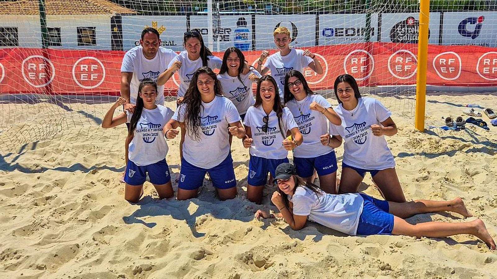 El equipo almeriense celebra su éxito en el Hotel HO Ciudad de Jaén