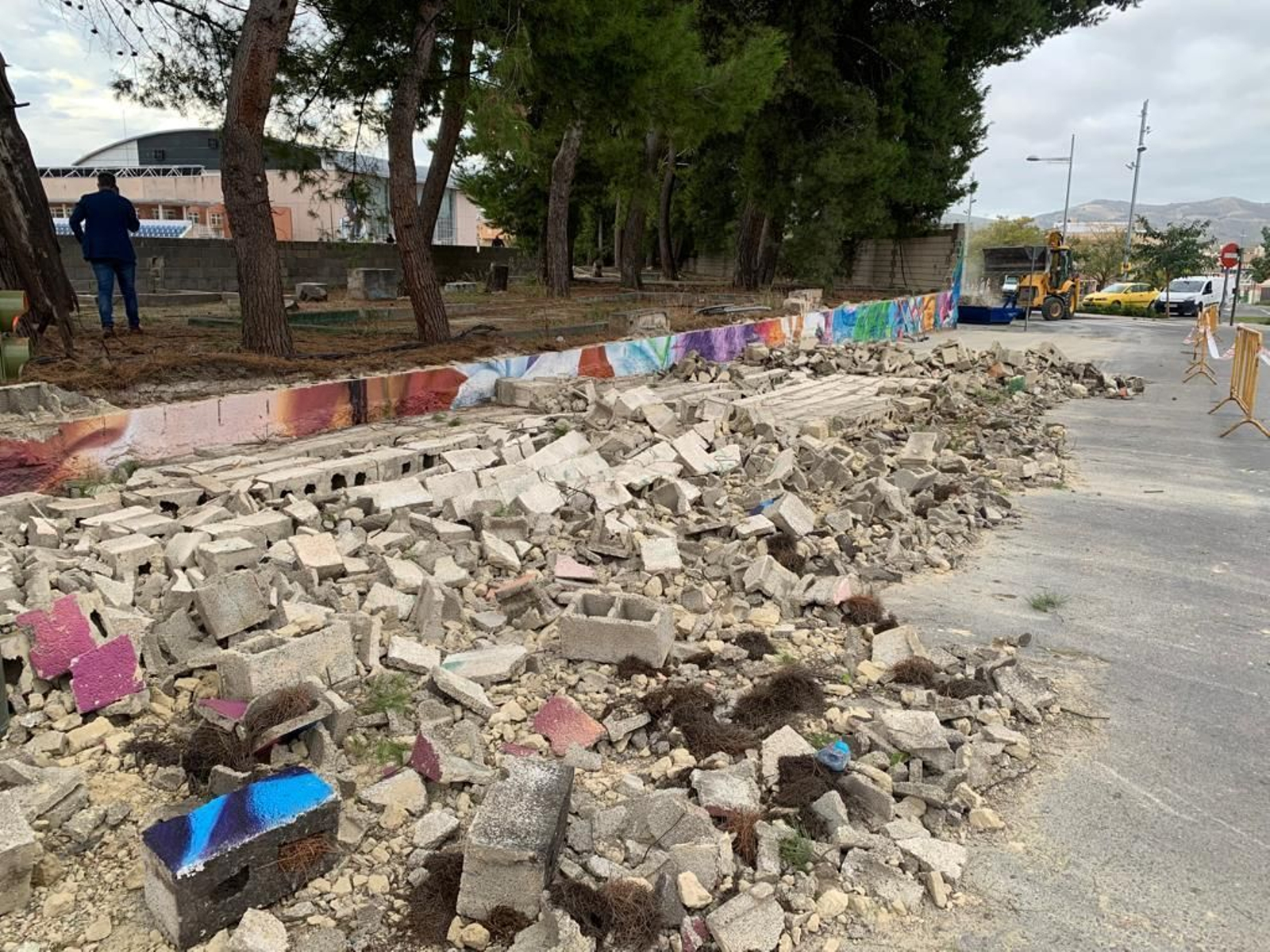 BAENA Las imágenes del paso de la borrasca Bernard por los pueblos de la provincia de Córdoba