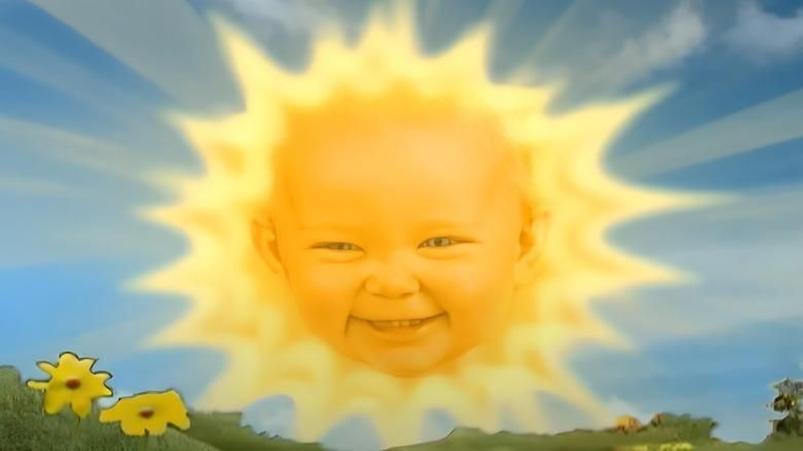 El sol de los Teletubbies, programa preescolar de la BBC
