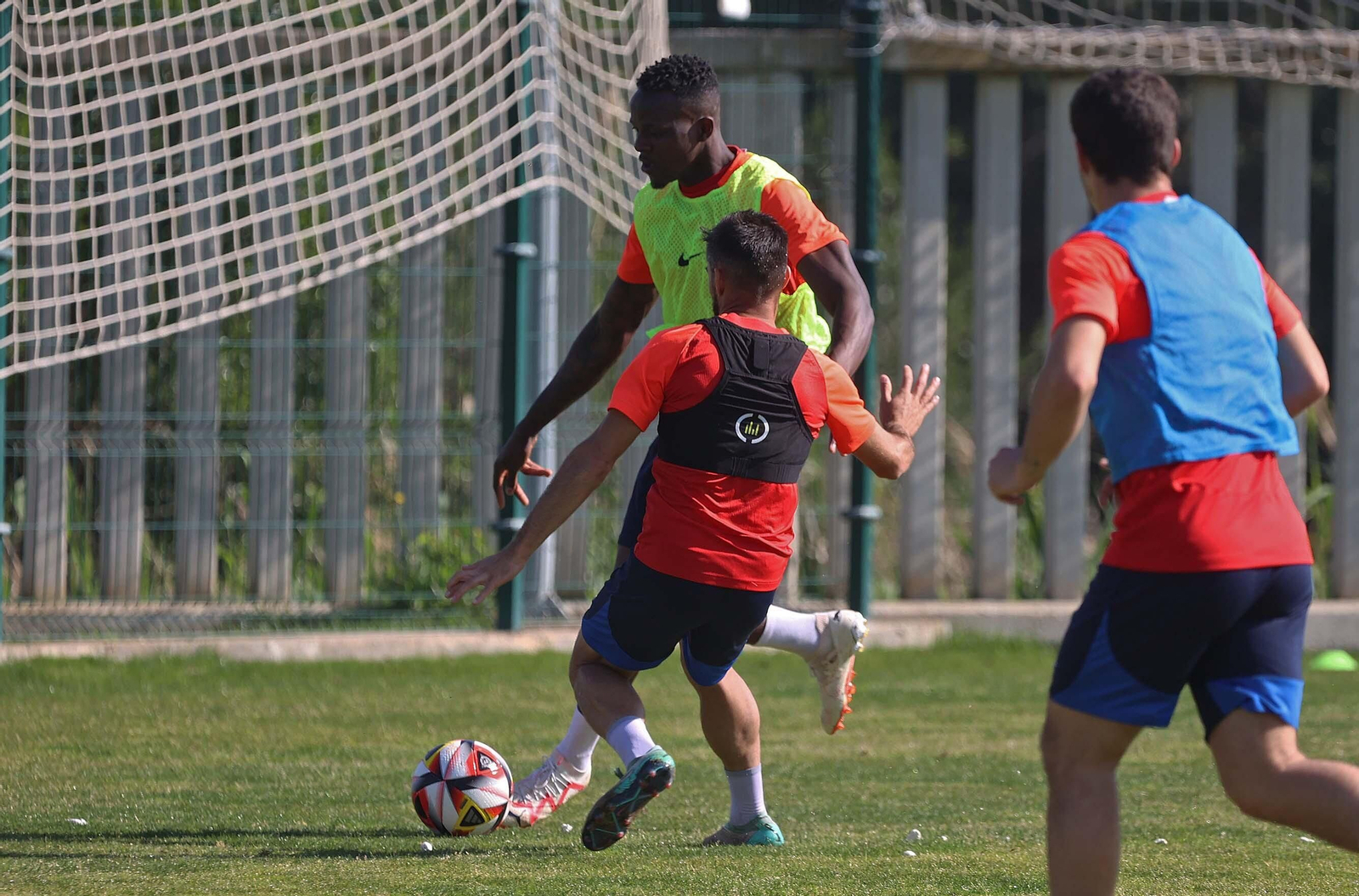 Imágenes del entrenamiento del Algeciras CF