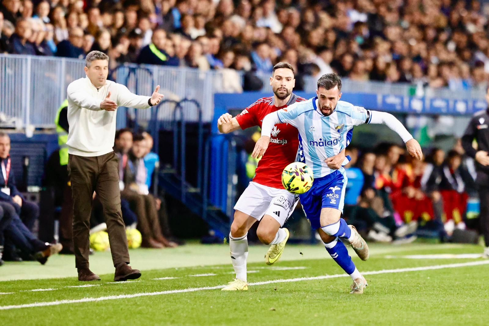 El Málaga CF-Albacete, en fotos