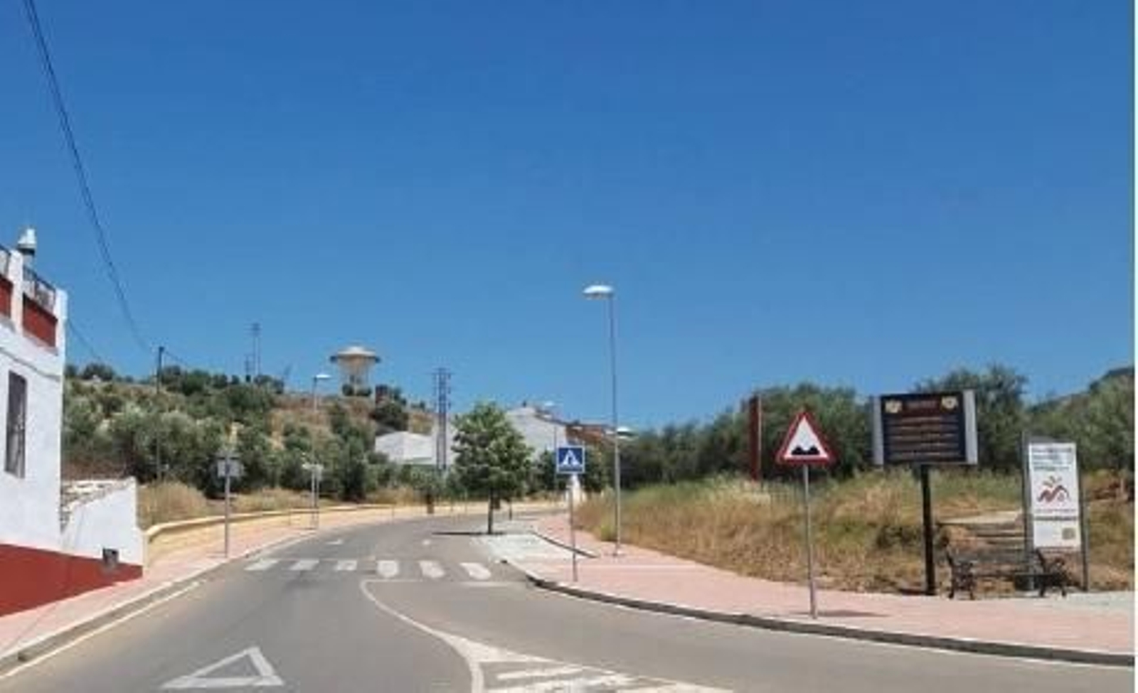 Zona en la que irá el futuro centro de salud de Montoro.