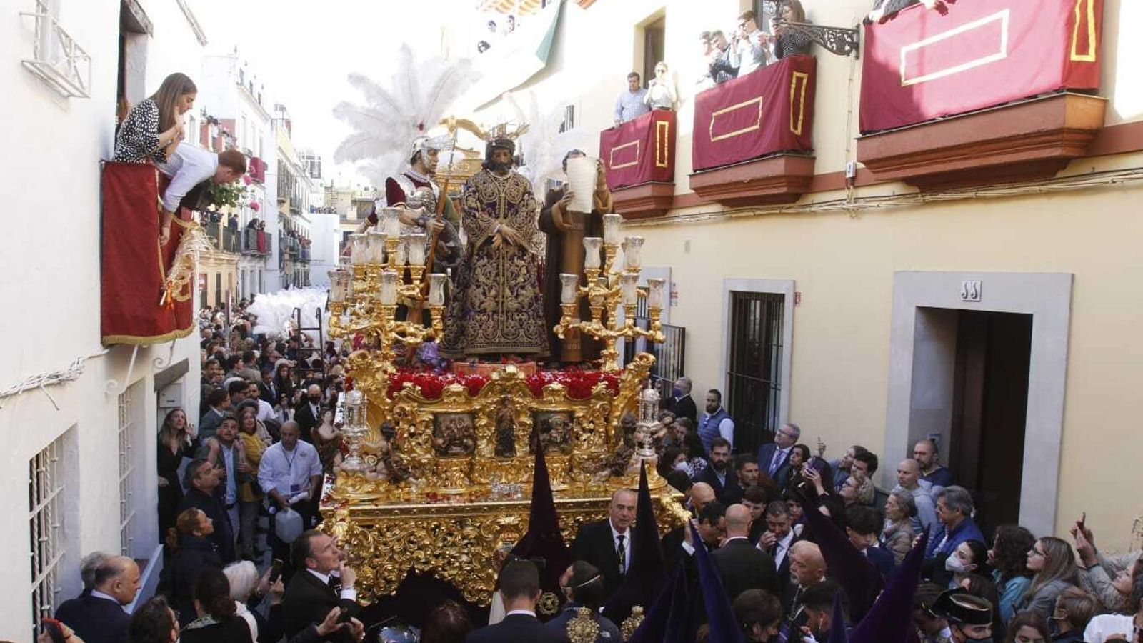 El Cristo de la Sentencia de la hermandad de La Macarena