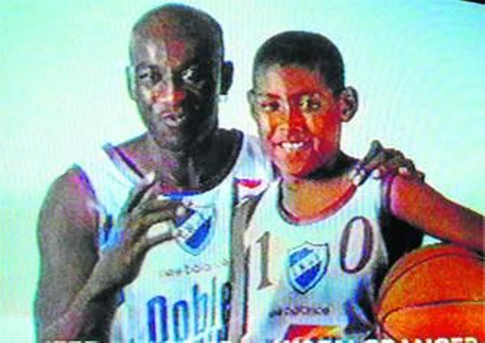 Jayson Granger, de niño, con su padre Jeff.