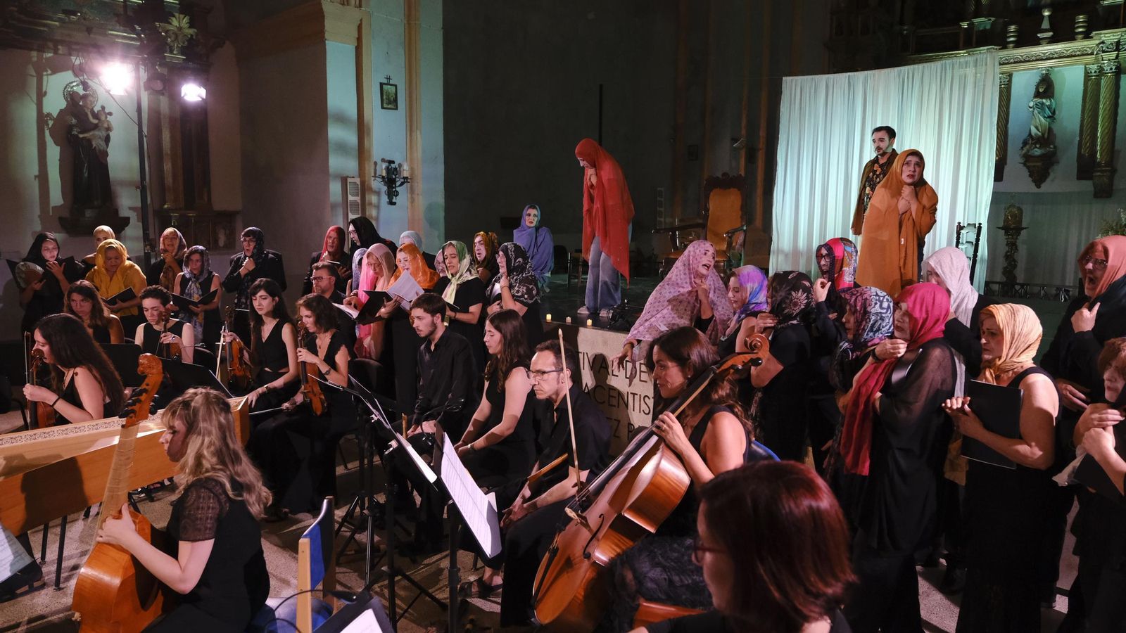 Uno de los momentos de la ópera 'La liberazione di Ruggiero dall’isola di Alcina'