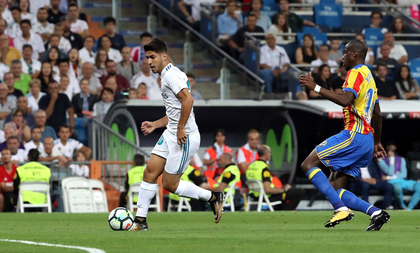 Las imágenes del Real Madrid-Valencia