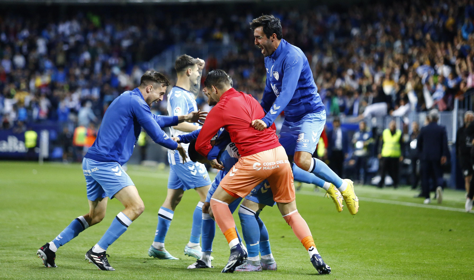 El Málaga CF-Leganés, en fotos