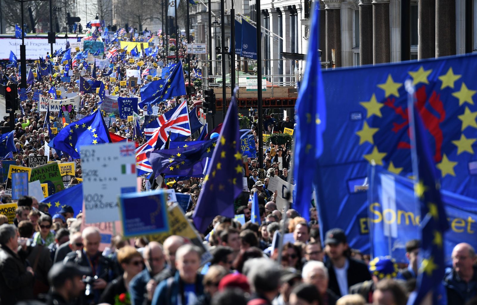 Marcha en Londres contra el 'Brexit'