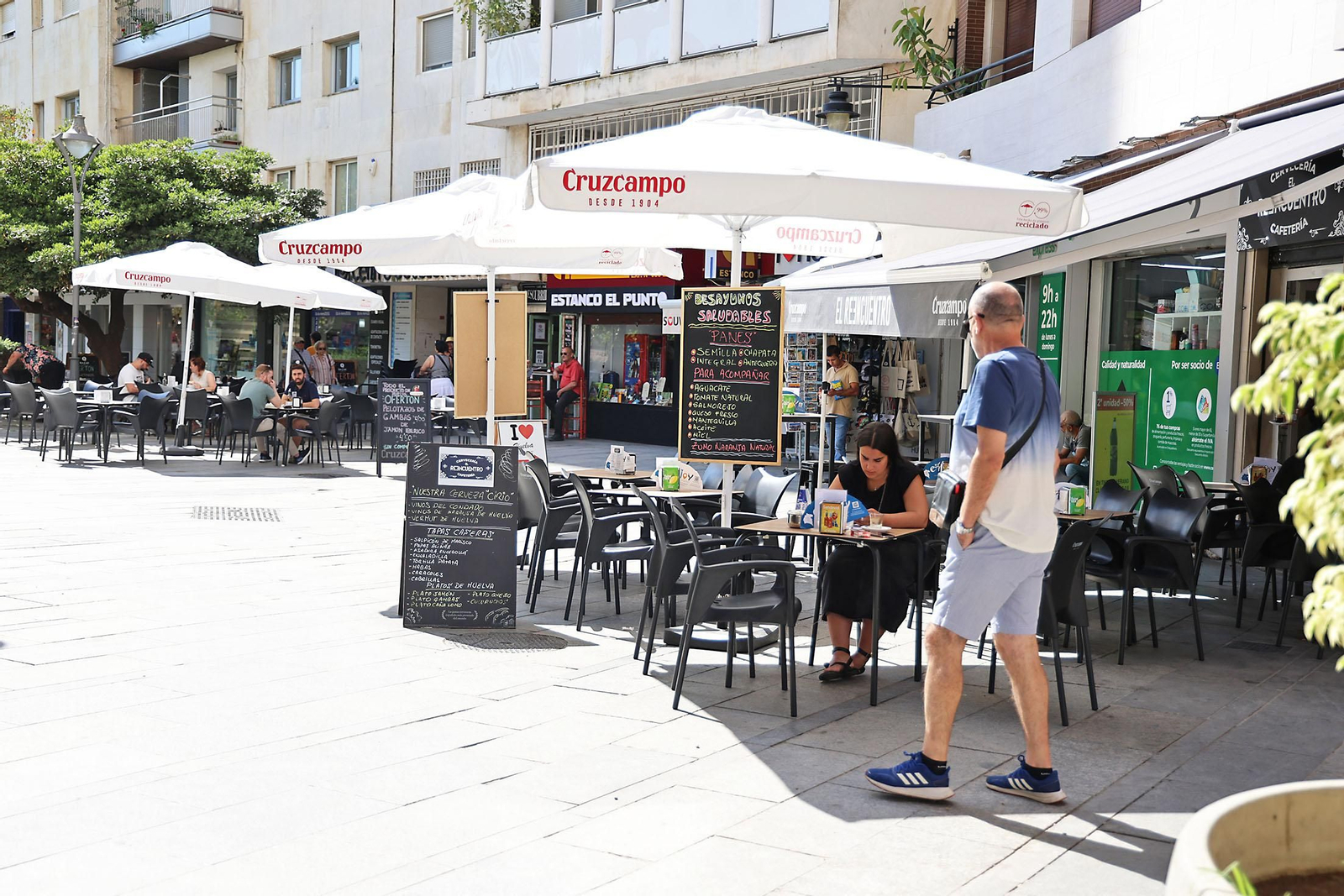 El Punto, lugar de paso y encuentro de la ciudad de Huelva