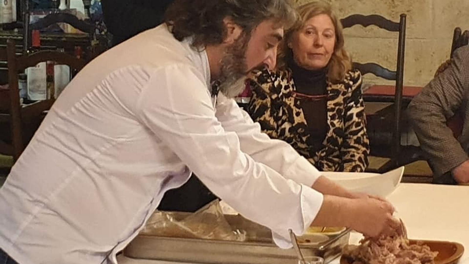 El chef almeriense desarrolló un amplio abanico de recetas con el corder segureño como protagonista.