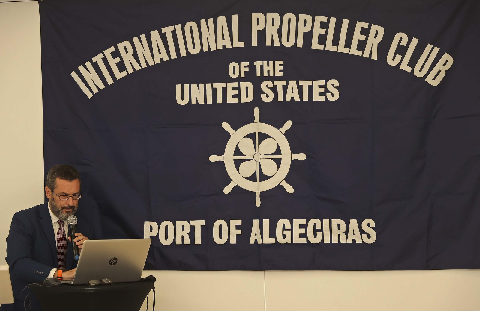 El almuerzo del Propeller Club de Algeciras con Juan Franco, en imágenes