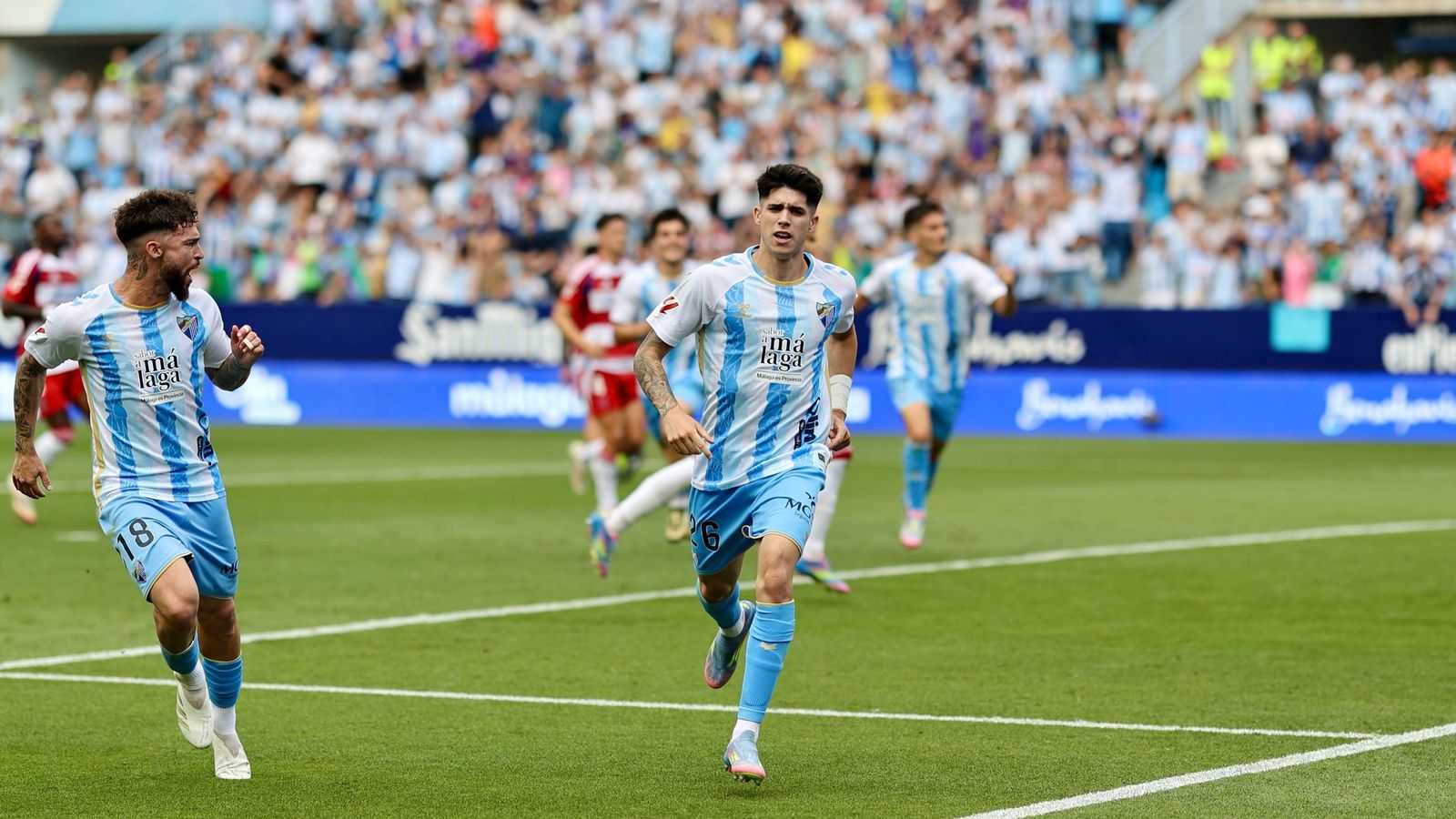 Las fotos del Málaga CF-Granada