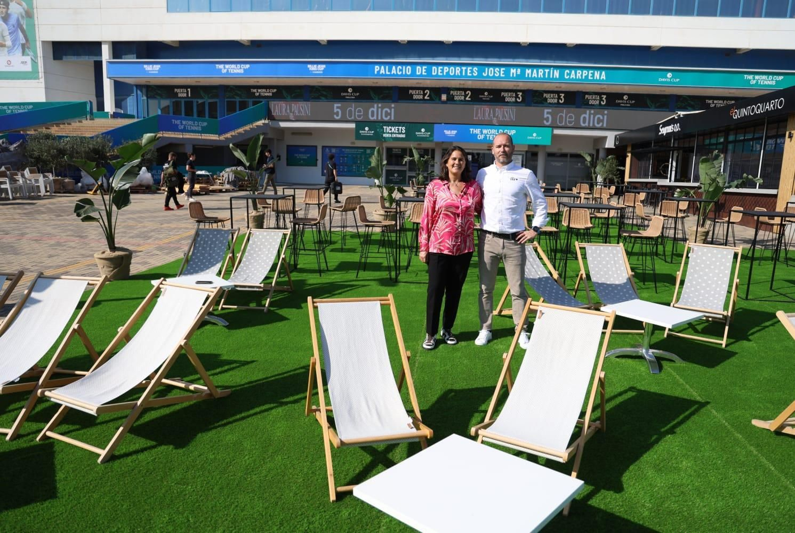Así es la espectacular ciudad del tenis construida para la Copa Davis y la Billie Jean King Cup