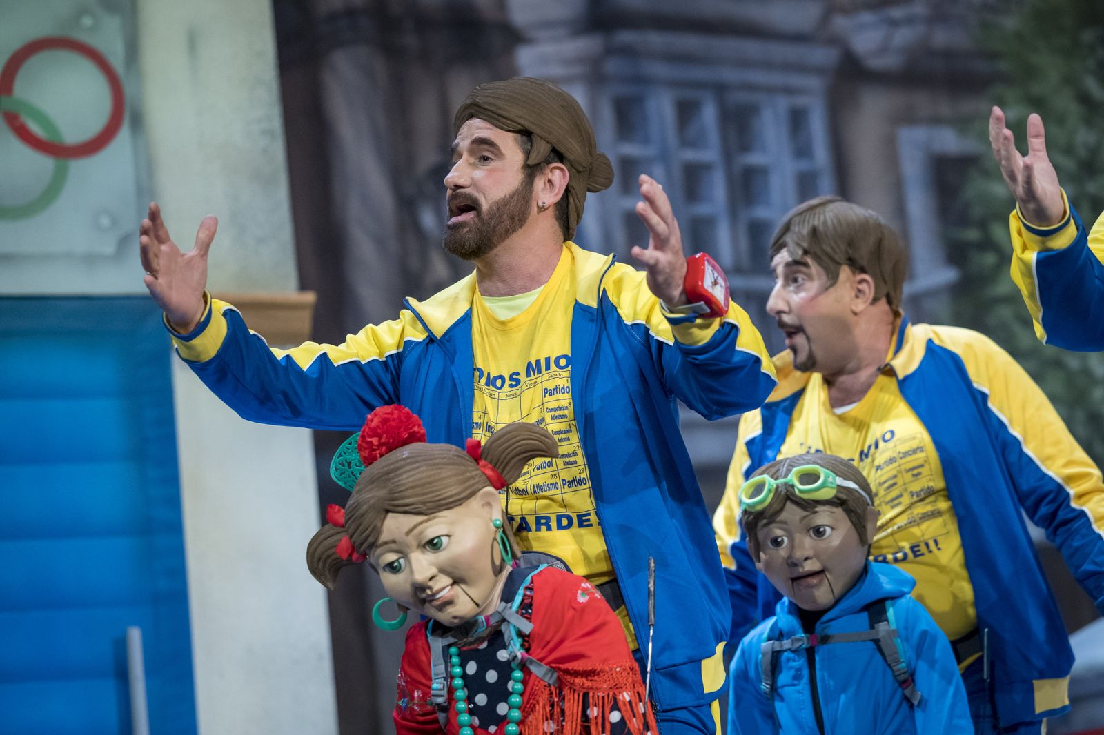 Chirigota 'Díos mío, qué tarde!!!'