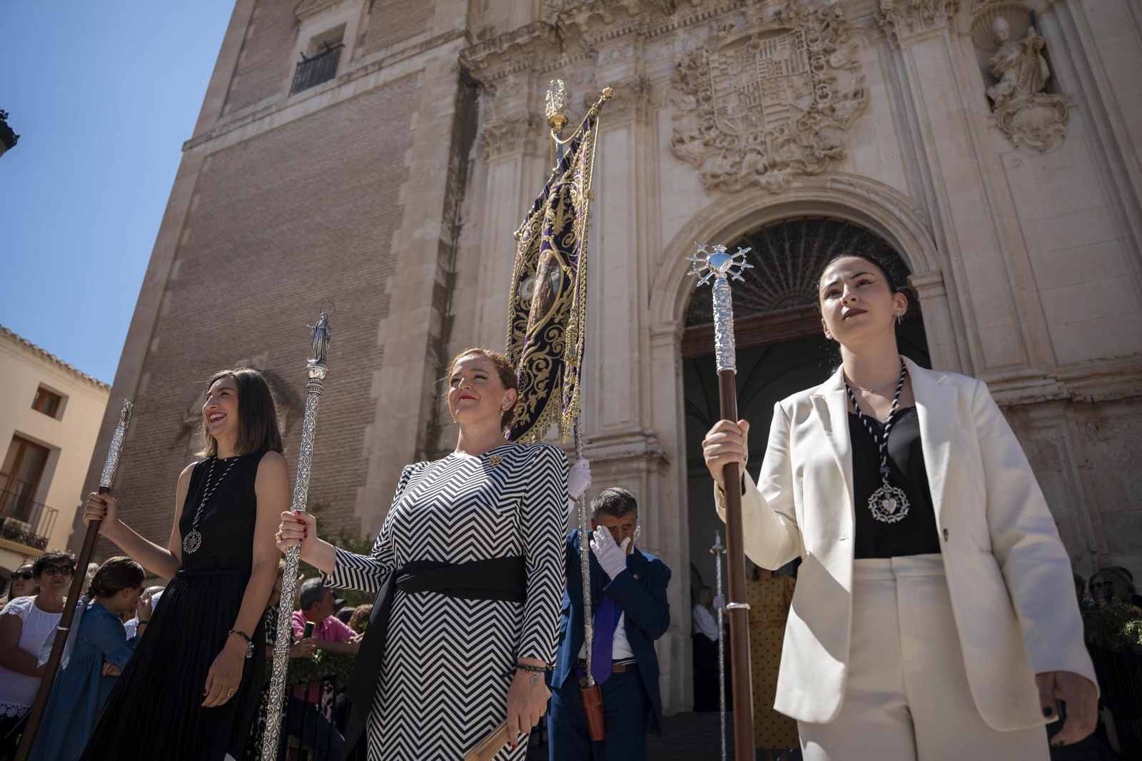 Eucaristía y procesión de Exaltación de la Cruz en la localidad de Vélez-Rubio