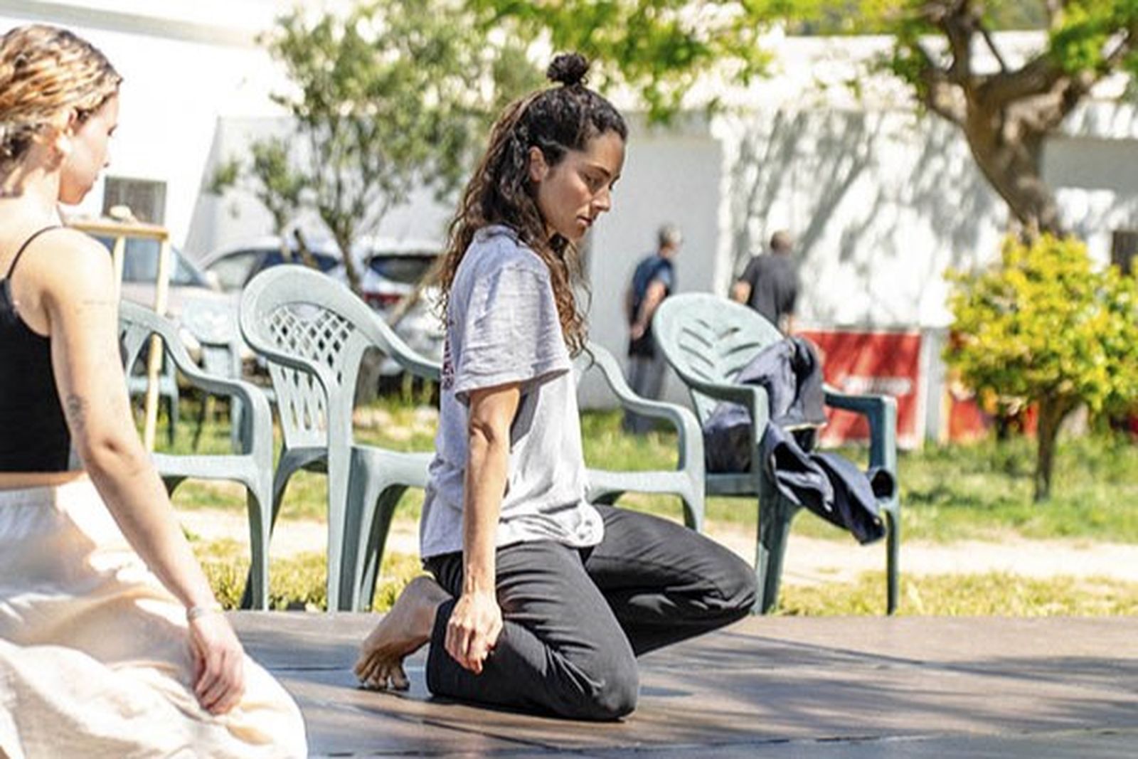 Imagen de archivo de uno de los talleres del Festival Danzahra 2024