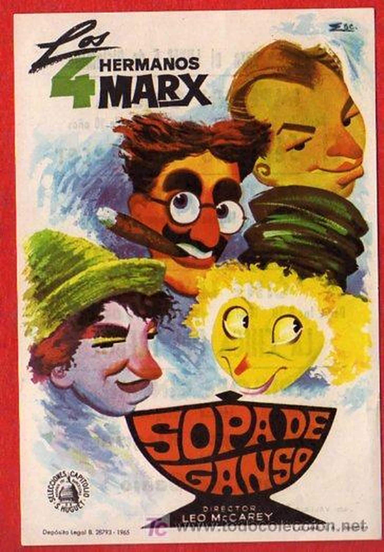 Cartel de Sopa de ganso.