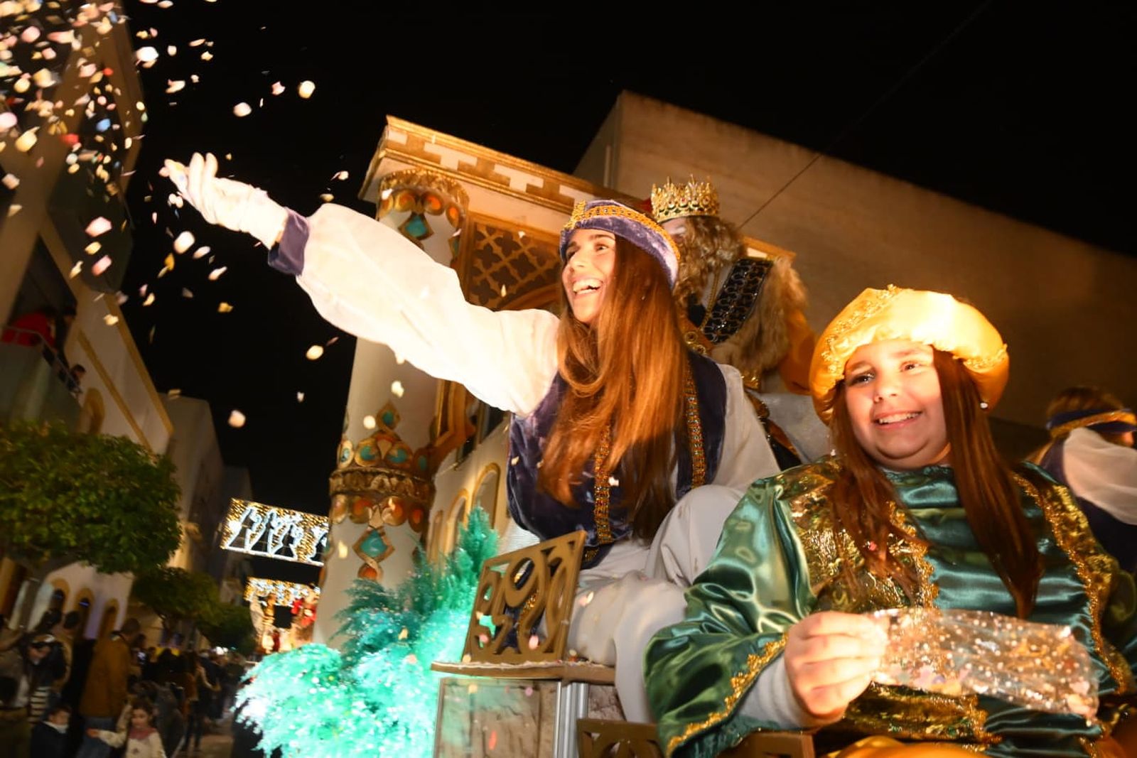 Cabalgata de los Reyes Magos en Vera 2026.