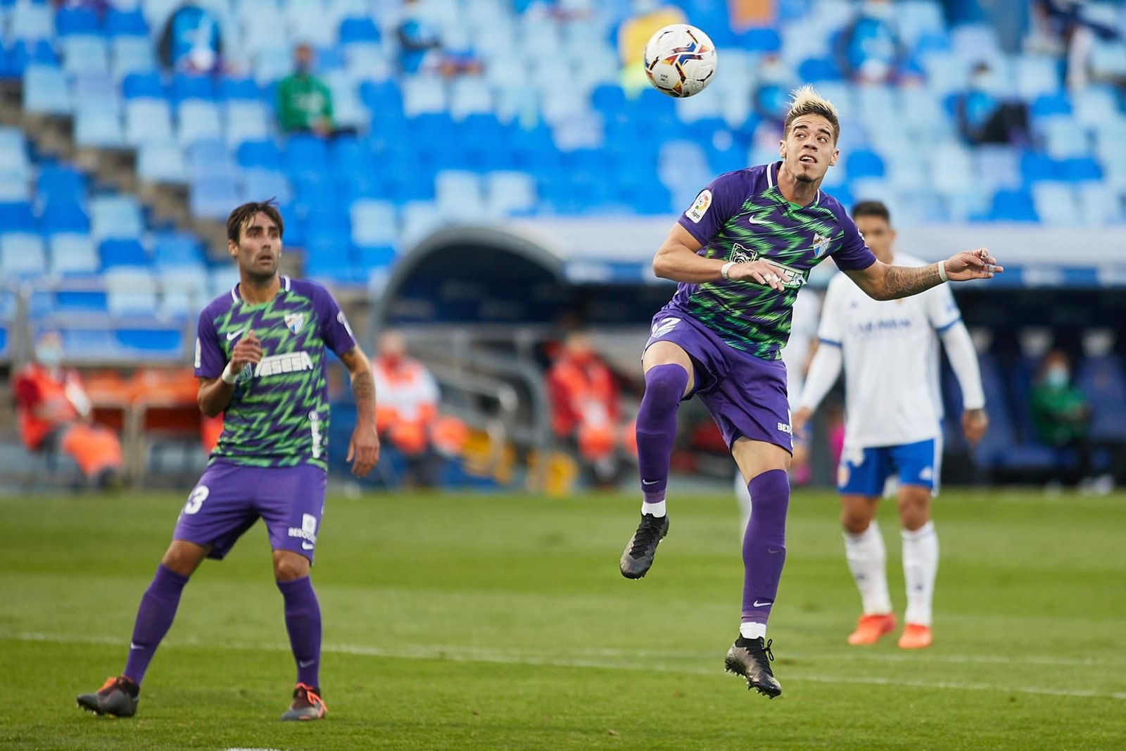 Las fotos del Zaragoza-Málaga CF