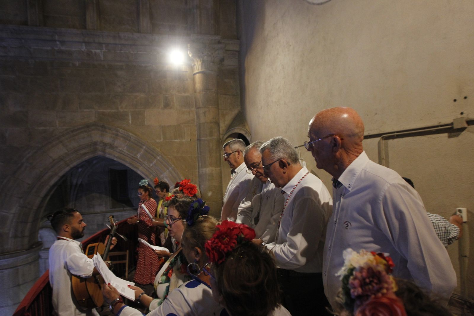 Fotogalería misas en honor a la Virgen del Mar. Feria de Almería 2019