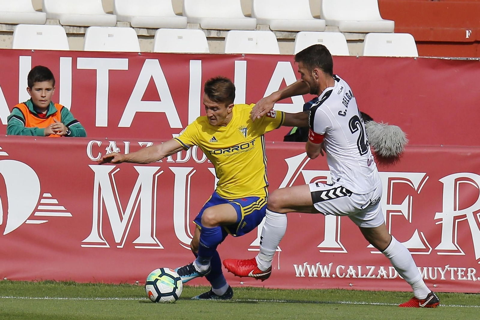 Las imágenes del Albacete-Cádiz